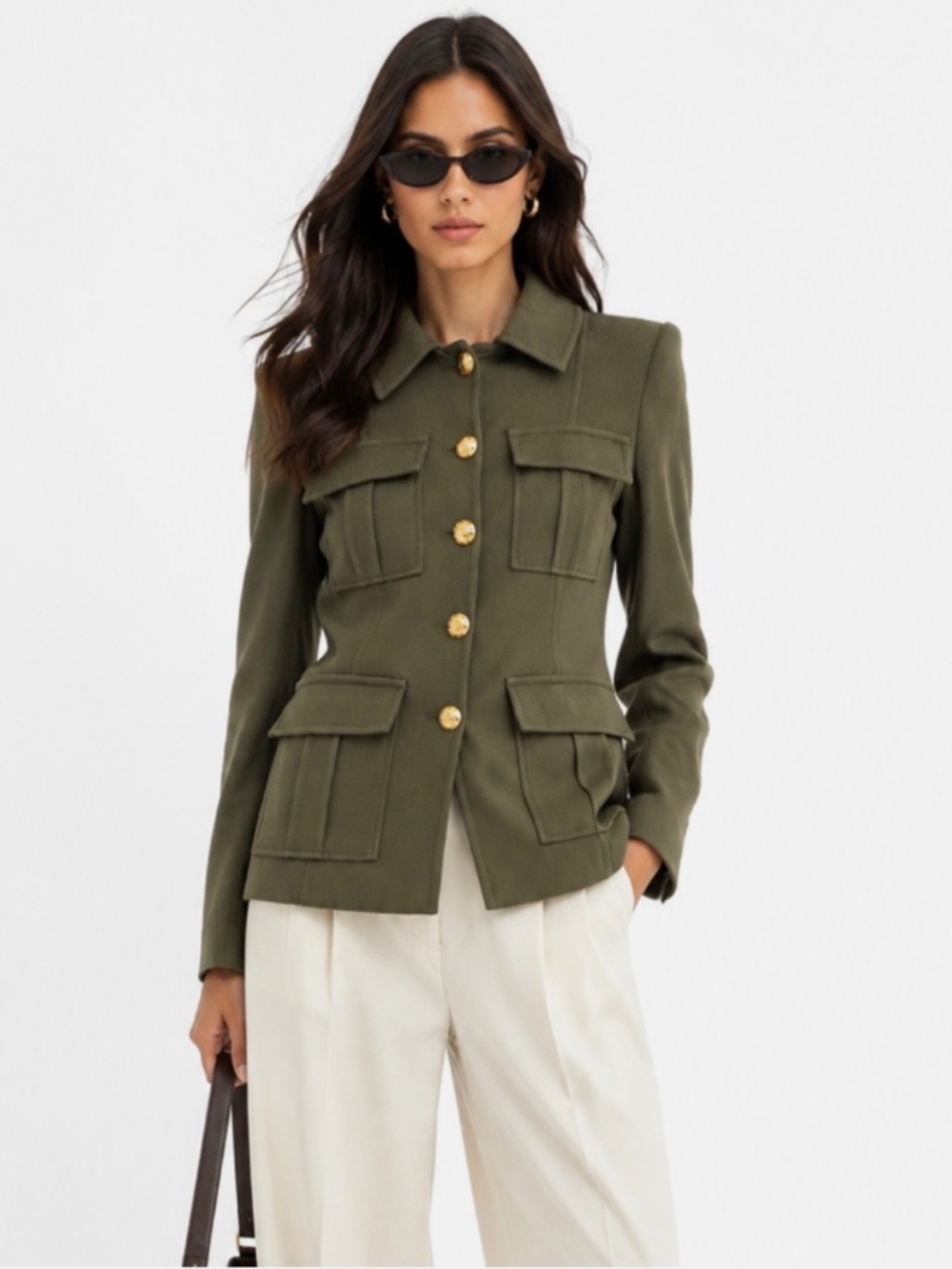 Veronica Beard Lambert Dickey Military Jacket Size 2